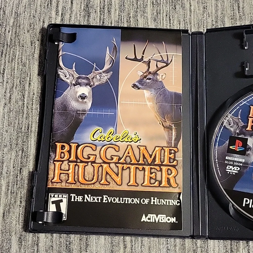 Cabela's Big Game Hunter for the PlayStation 2 Book Included